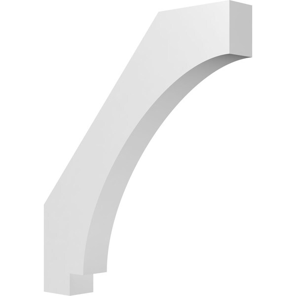 Ekena Millwork 3 1/2-in. W x 24-in. D x 28-in. H Imperial Architectural Grade PVC Knee Brace BRCP035X24X28IMP - main